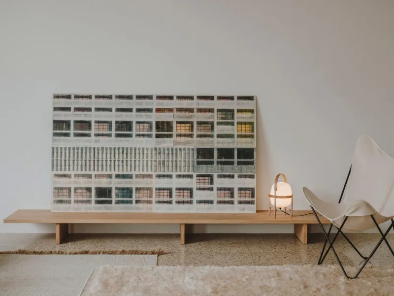 Pamono Cestita Table Lamp by Miguel Milá