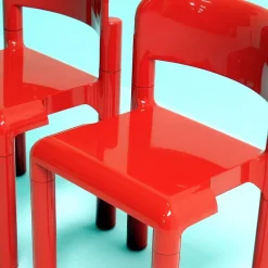 Pamono Chairs by Eero Aarnio for UPO Furniture, Finland, 1980, Set of 2><noscript><img width=