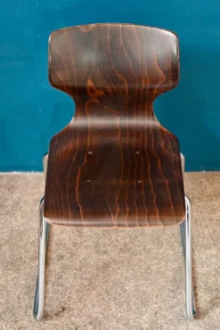 Pamono Chairs by Elmar Flötotto for Pagholz Flötotto, 1970s, Set of 4><noscript><img width=