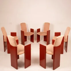 Sale Pamono Chairs by Kinu di Motomi Kawakami for Arflex 1983, Set of 6