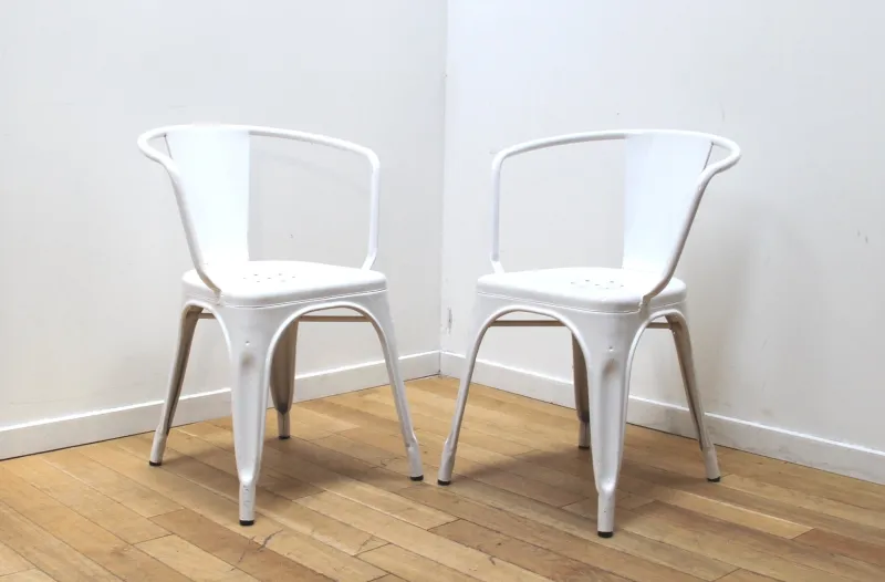 Pamono Chairs from Tolix, 2010s, Set of 2> Garden Seating