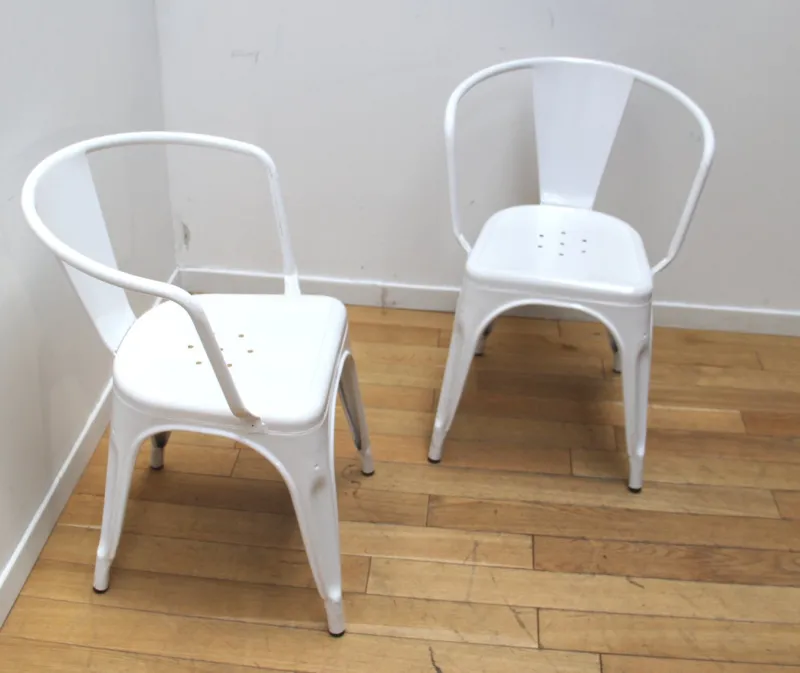 Pamono Chairs from Tolix, 2010s, Set of 2> Garden Seating