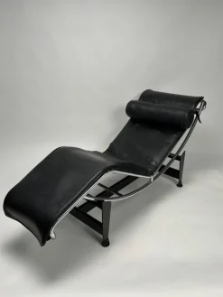 Pamono Chaise Lounge by Le Corbusier for Cassina, 1970s><noscript><img width=
