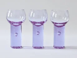 New Pamono Chameleon Aperitif Drinking Glasses attributed to Sergio Asti for Arnolfo Di Cambio, Italy, 1970, Set of 6