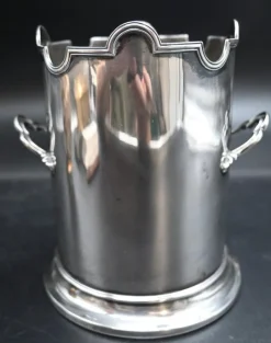 Pamono Champagne Bucket in Sterling Silver from James Dixon & Sons, 1890s><noscript><img width=