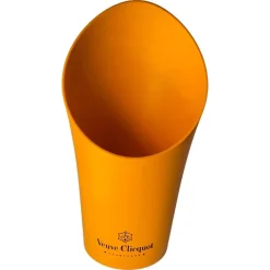 Pamono Champagne Bucket Veuve Clicquot in Plastic Orange, France, 20th Century> Ice Buckets & Wine Coolers