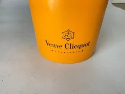 Pamono Champagne Bucket Veuve Clicquot in Plastic Orange, France, 20th Century><noscript><img width=