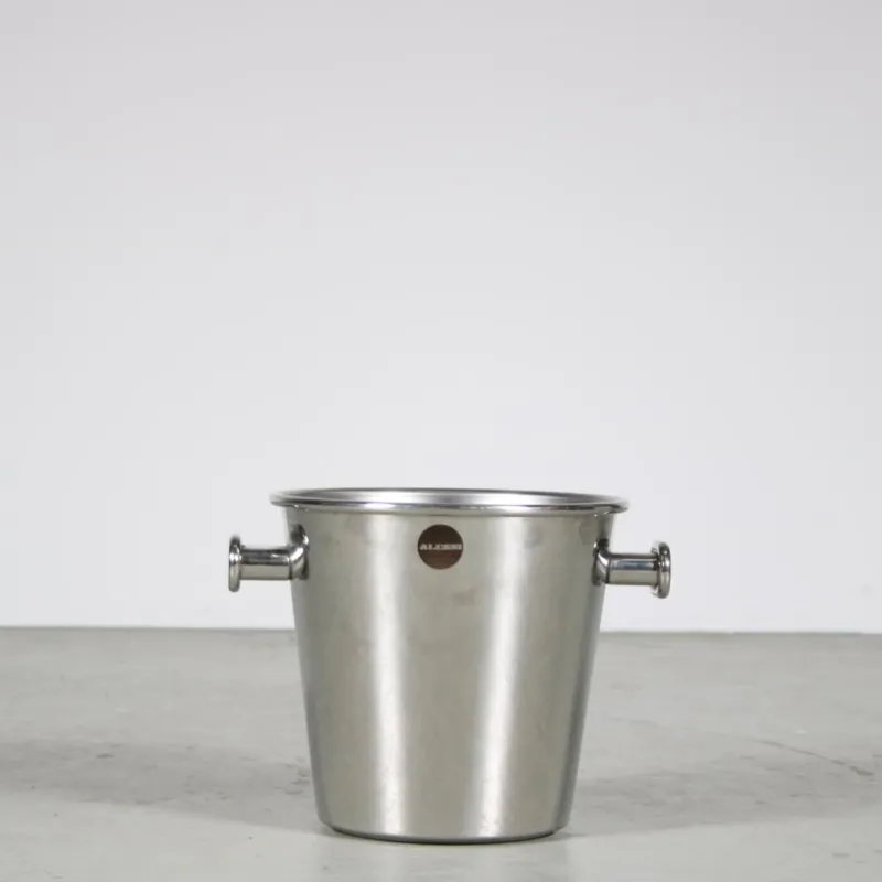 Pamono Champagne Cooler by Ettore Sottsass for Alessi, Italy, 1980s> Ice Buckets & Wine Coolers