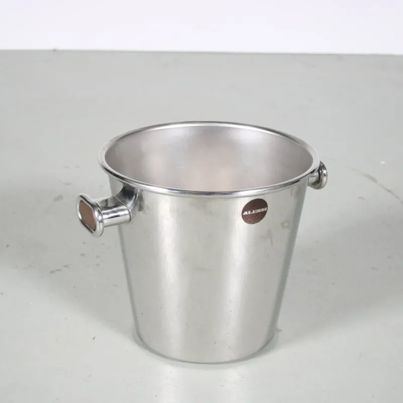 Pamono Champagne Cooler by Ettore Sottsass for Alessi, Italy, 1980s> Ice Buckets & Wine Coolers