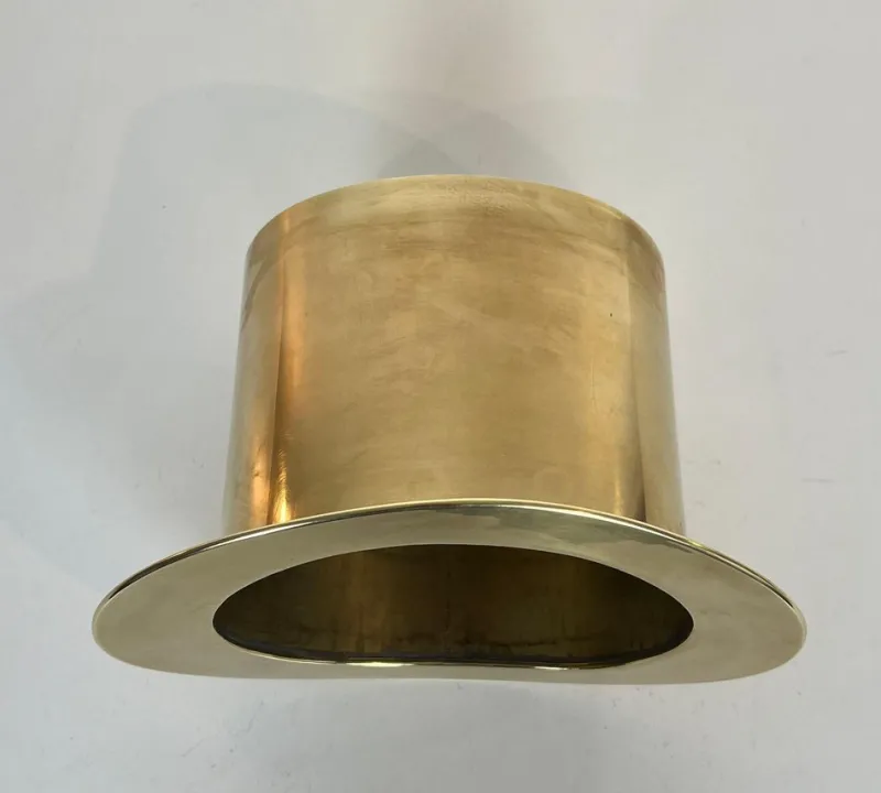 Pamono Champagne Cooler Featuring a Brass Top Hat> Ice Buckets & Wine Coolers