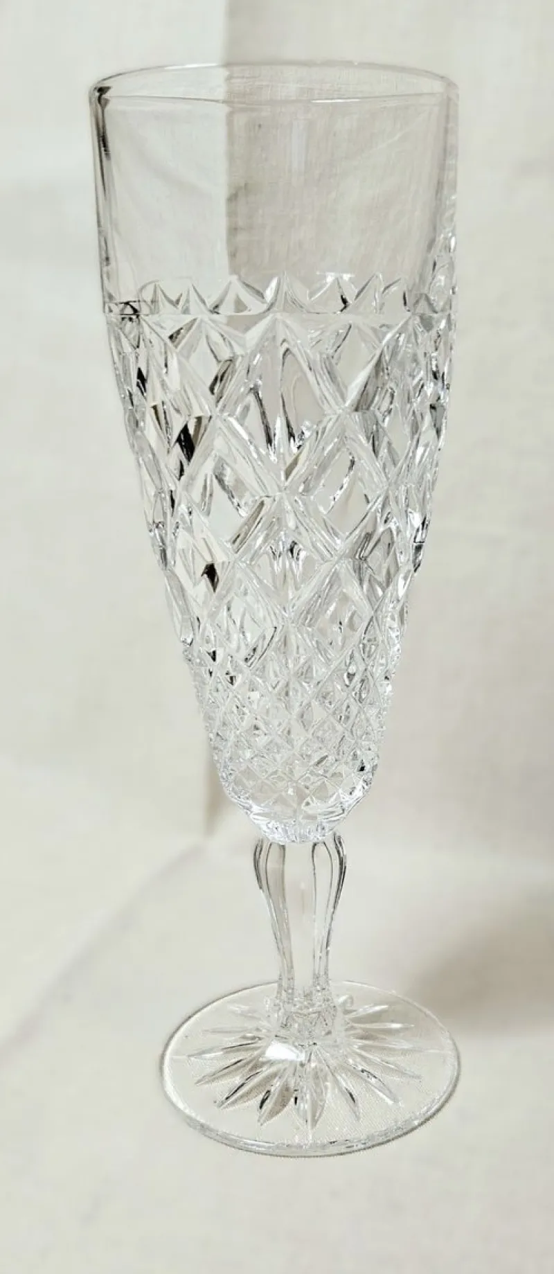 Hot Pamono Champagne Flutes in Bohemian Crystal, Set of 6