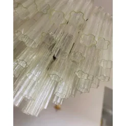 Pamono Champagne Tronchi Murano Glass Chandelier by Simoeng><noscript><img width=