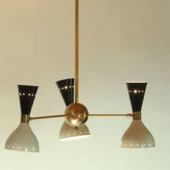 Pamono Chandelier by Silvio Piattelli><noscript><img width=