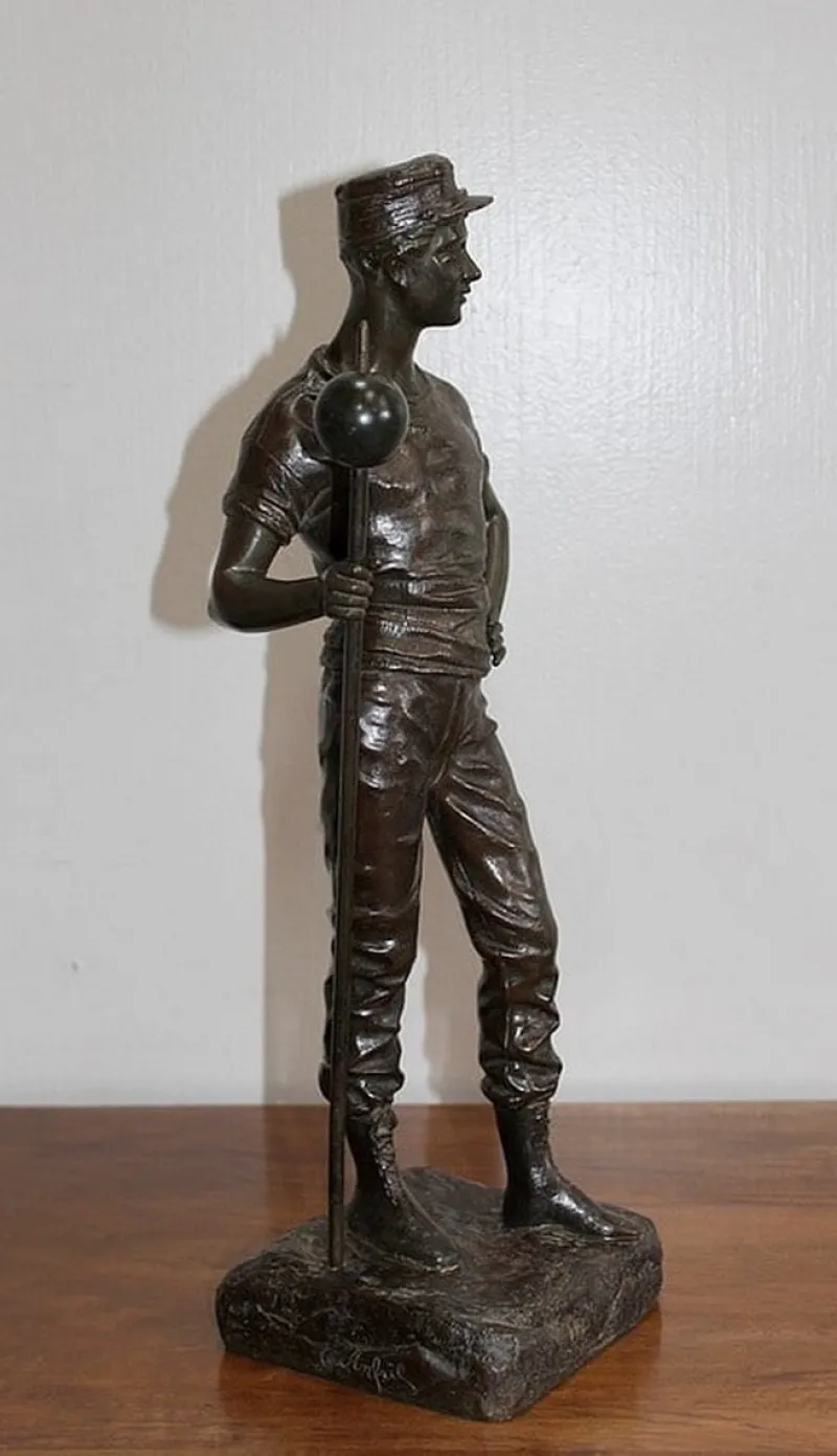 Discount Pamono Charles Anfrie, Figure, 19th Century, Bronze