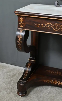 Pamono Charles X Marquetry Dressing Table, Early 19th Century><noscript><img width=
