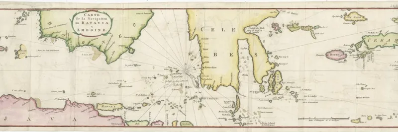 Online Pamono Chart of Indonesia, 1779