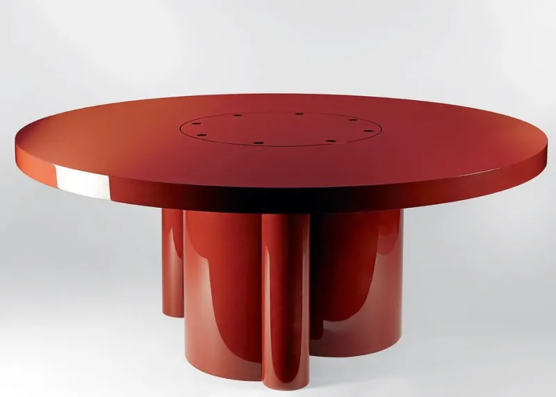 Sale Pamono Cherry Dining Table by Gisbert Pöppler