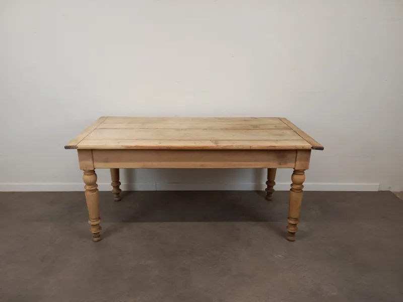 Pamono Cherry Farmhouse Table with 2 Drawers> Dining Tables & Sets