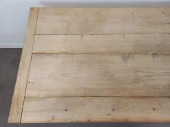 Pamono Cherry Farmhouse Table with 2 Drawers><noscript><img width=