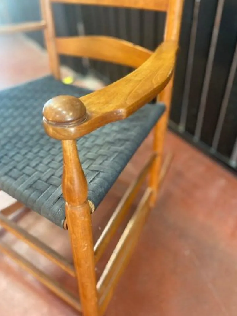 Pamono Cherry Rocking Chair, 1970s> Rocking Chairs