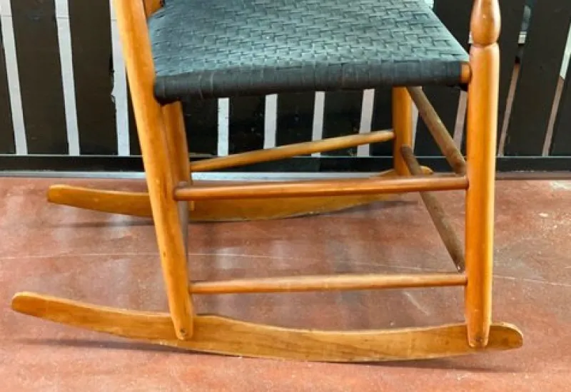 Pamono Cherry Rocking Chair, 1970s> Rocking Chairs