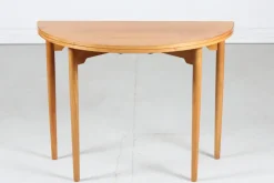 Pamono Cherrywood Card Table by Hans J. Wegner for Fritz Hansen A/S, Denmark, 1968> Game Tables