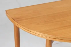Pamono Cherrywood Card Table by Hans J. Wegner for Fritz Hansen A/S, Denmark, 1968><noscript><img width=