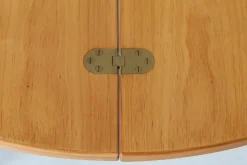 Pamono Cherrywood Card Table by Hans J. Wegner for Fritz Hansen A/S, Denmark, 1968><noscript><img width=