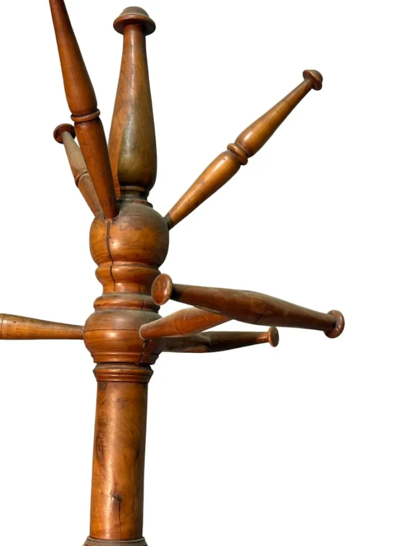 Pamono Cherrywood Standing Coat Rack> Racks, Hooks & Valets