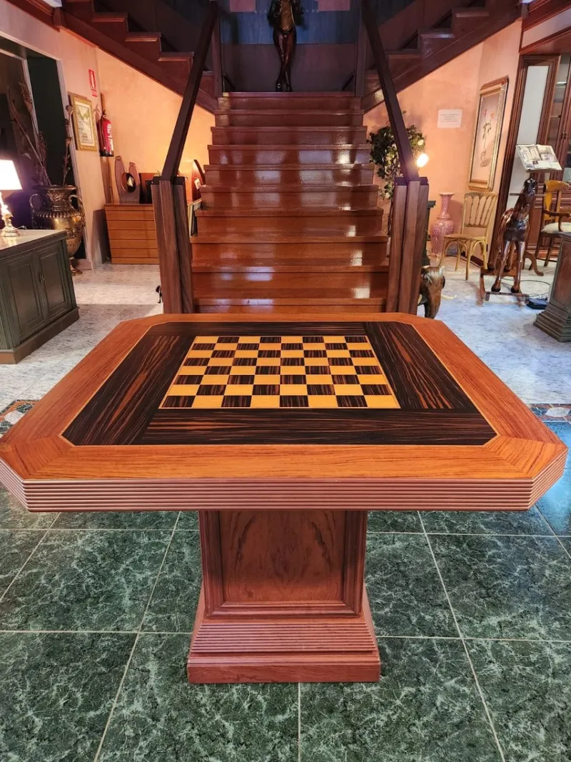 Pamono Chess Game Table, 1998> Game Tables