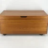 Pamono Chest in Teak with Wheels from Salin Møbler, Denmark, 1960s