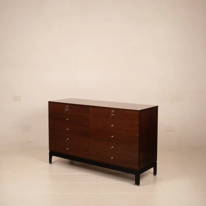 Pamono Chest of Drawers by Ennio Fazzoli for Mim Roma, 1960s> Dressers, Commodes & Chests