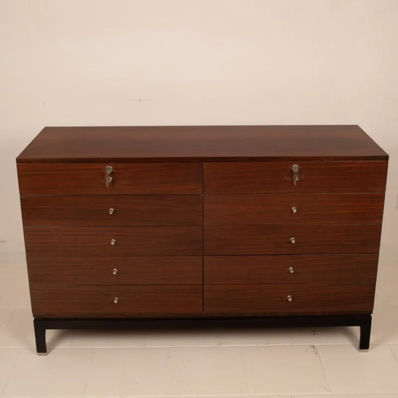 Pamono Chest of Drawers by Ennio Fazzoli for Mim Roma, 1960s> Dressers, Commodes & Chests