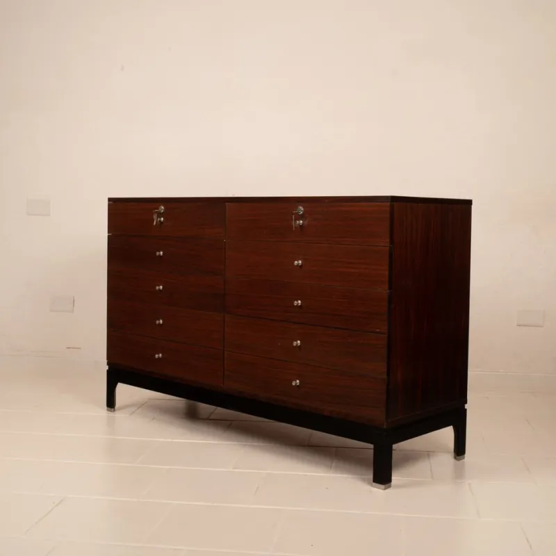 Pamono Chest of Drawers by Ennio Fazzoli for Mim Roma, 1960s> Dressers, Commodes & Chests