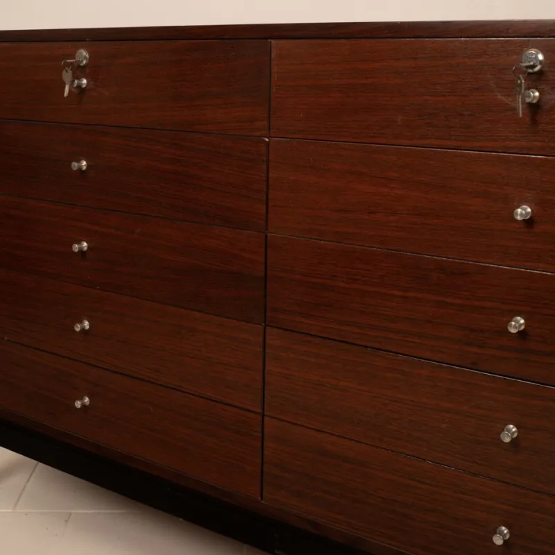 Pamono Chest of Drawers by Ennio Fazzoli for Mim Roma, 1960s> Dressers, Commodes & Chests