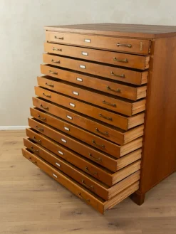 Pamono Chest of Drawers, Filing Cabinet, 1960s><noscript><img width=