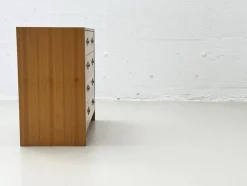 Pamono Chest of Drawers in Pine Veneer from AB Svenska Möbelfabriken, Sweden, 1970s><noscript><img width=