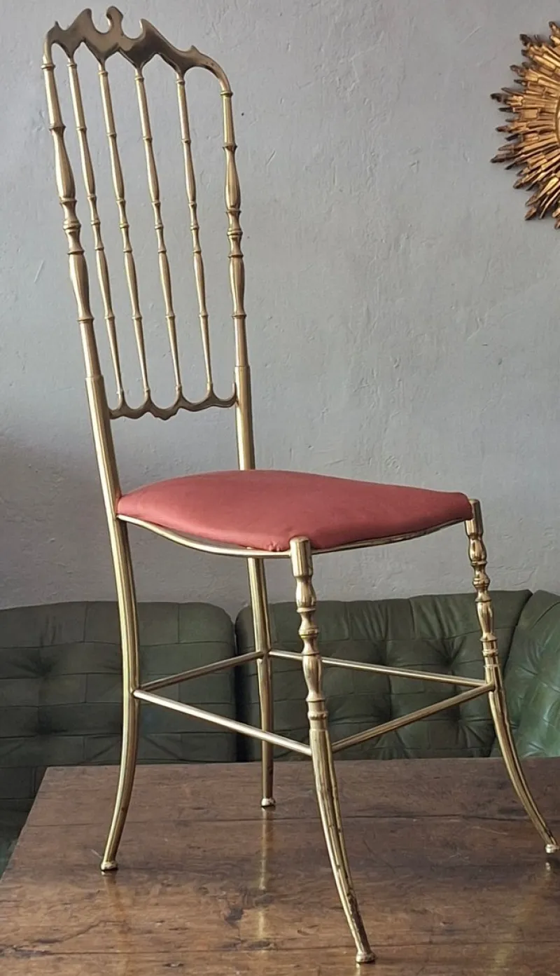 Pamono Chiavari Chair by Giuseppe Gaetano, 1970> Side Chairs & Dining Chairs