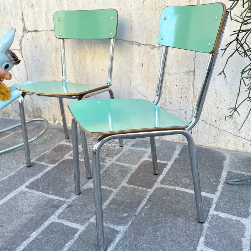 Sale Pamono Children's Chair in Green Formica, 1960s