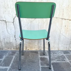 Sale Pamono Children's Chair in Green Formica, 1960s