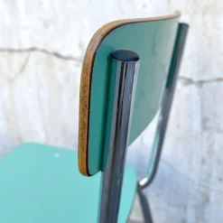 Sale Pamono Children's Chair in Green Formica, 1960s
