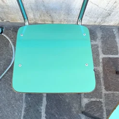Sale Pamono Children's Chair in Green Formica, 1960s