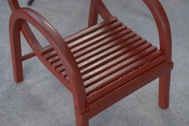 Pamono Children's Chair in Red Bentwood from Baumann, 1930s> Children's Chairs