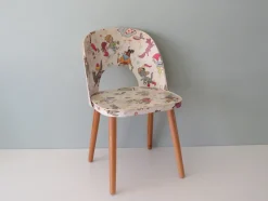 Pamono Children's Chair with Fairytale Skai Upholstery, 1950s> Children's Chairs