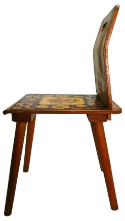 Clearance Pamono Children's Chair with Plywood, 1950s