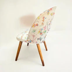 Hot Pamono Children's Chair with School Motif, Germany, 1950s