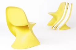 Pamono Childrens Chairs Cassalino by Alexander Begge for Manufacturer Casala, Germany, 1970s, Set of 7><noscript><img width=