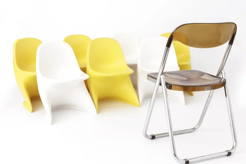 Pamono Childrens Chairs Cassalino by Alexander Begge for Manufacturer Casala, Germany, 1970s, Set of 7> Children's Chairs