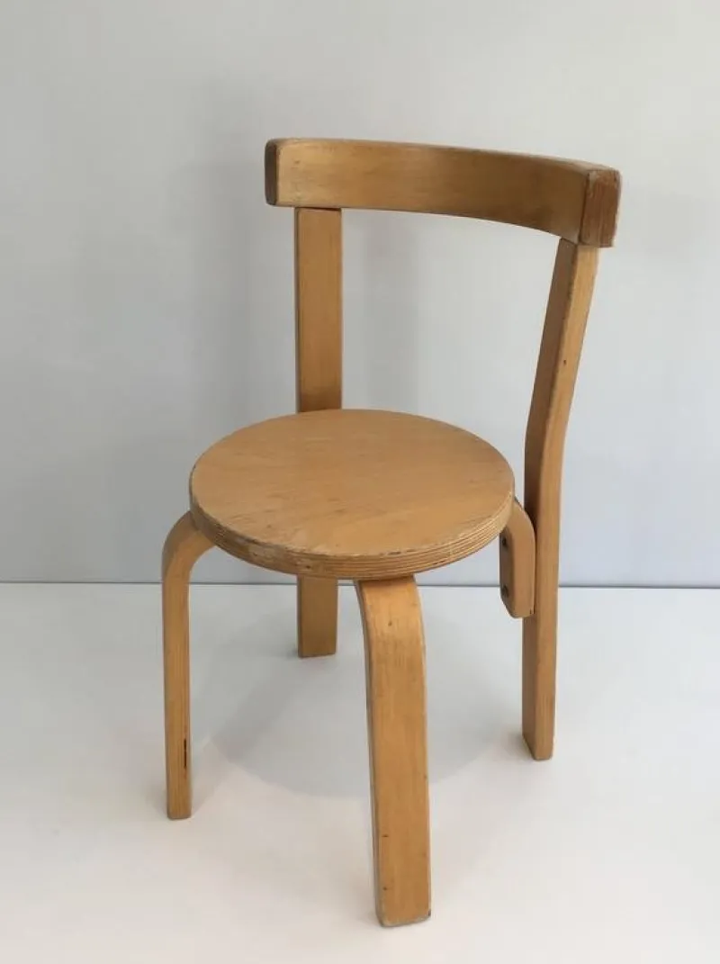 New Pamono Childrens Chairs, 1970s, Set of 3