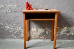 Sale Pamono Childrens Desk & School Chair, 1950s, Set of 2